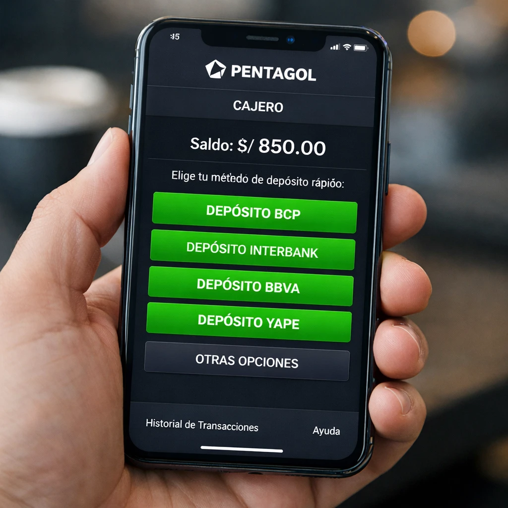 Experiencia móvil y pagos rápidos en soles desde tu celular con Pentagol